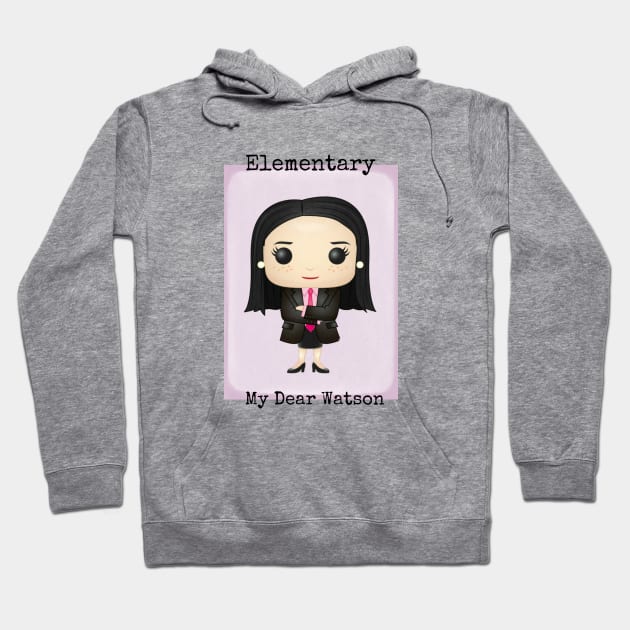 Funko Lucy Liu as Watson Hoodie by LiunaticFringe